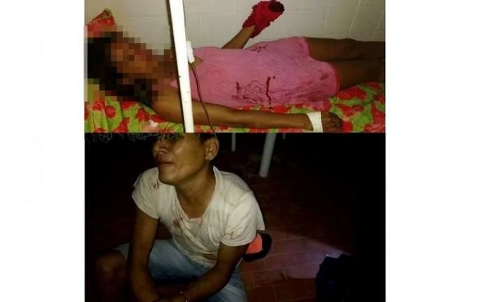 A vítima foi esfaqueada pelo marido que se encontra preso