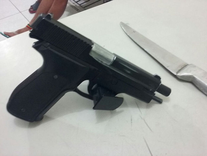 Armas apreendidas