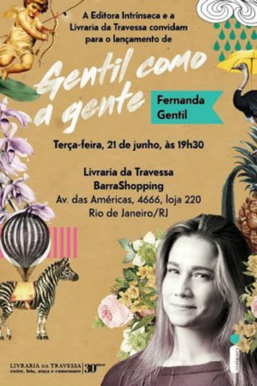 Gentil como a Gente, de Fernanda Gentil (Crédito: Reprodução)