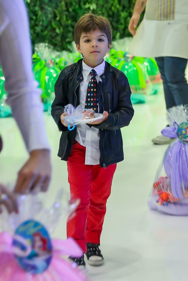 Lorenzo, filho de Luciana Gimenez (Crédito: Brasil News)