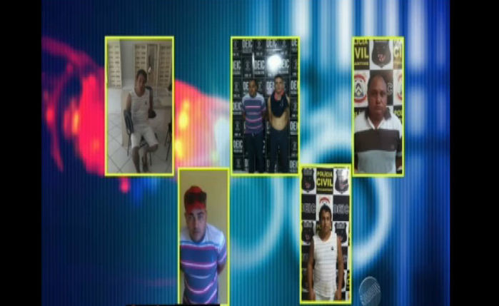 Presos acusados de integrar quadrilha que furtava