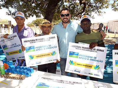 Kits de Irrigação mudam realidade de famílias produtoras