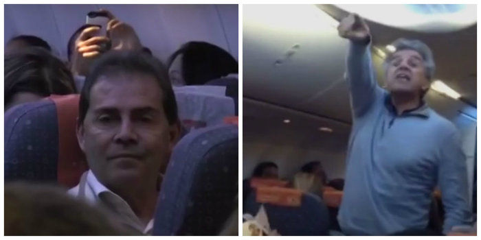 Deputados foram hostilizados por passageiros