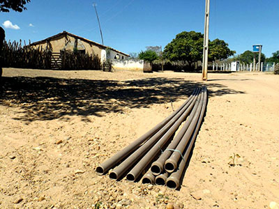 Comunidades rurais de Oeiras recebem água encanada