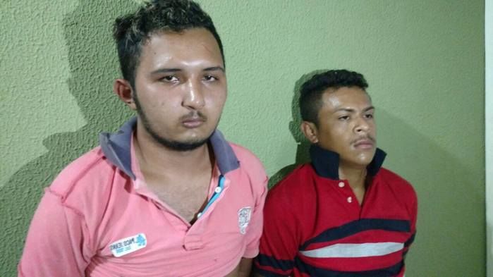 Por volta de 21h a Polícia Militar conseguiu localizar os suspeitos (Crédito: Reprodução)