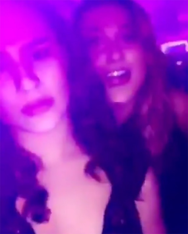 Sasha e Livian Aragão (Crédito: Reprodução/ Snapchat)