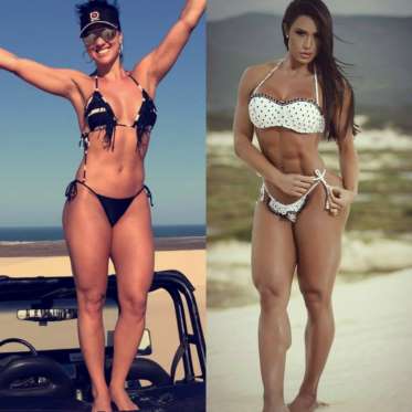 Graciele Lacerca recusa comparação com Gracyanne Barbosa