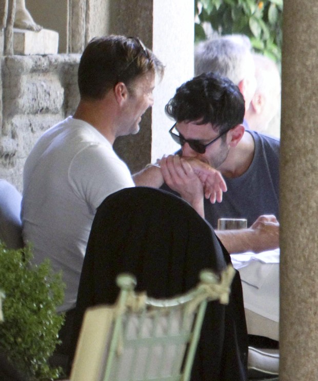 Ricky Martin e o namorado Jwan Yosef