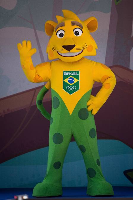 Onça-pintada é o símbolo do Time Brasil nas Olimpíadas (Crédito: Reprodução)