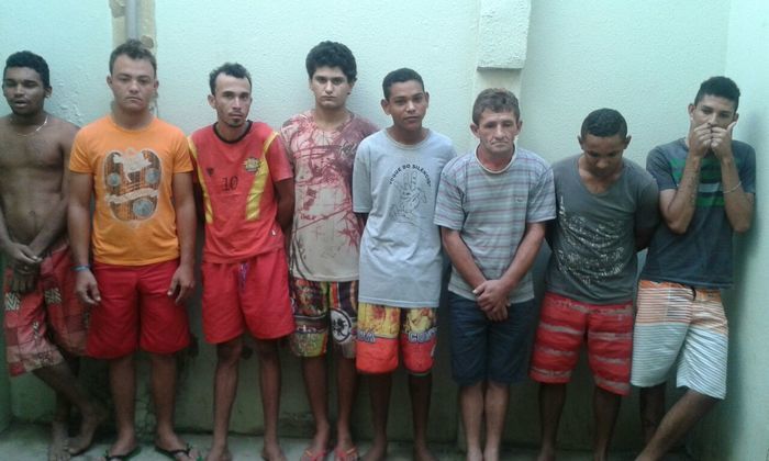 Presos em Oeiras (Crédito: Polícia Civil)