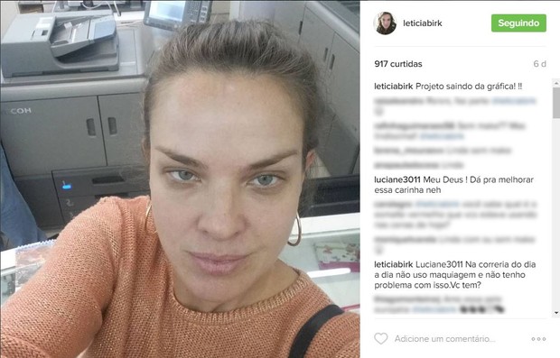 Letícia Birkheuer (Crédito: Reprodução)