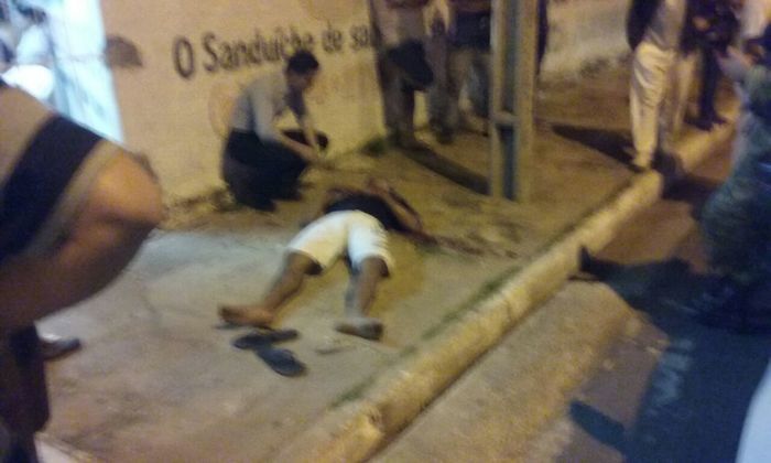 Bandido fica ferido após tentar assaltar loja na z.Leste de THE (Crédito: Reprodução)