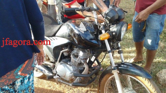 Acidente entre moto e caminhão deixa lavrador gravemente ferido (Crédito: Reprodução)