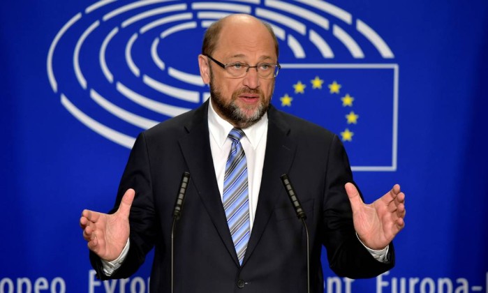 Presidente do Parlamento europeu, Martin Schulz (Crédito: Reprodução)