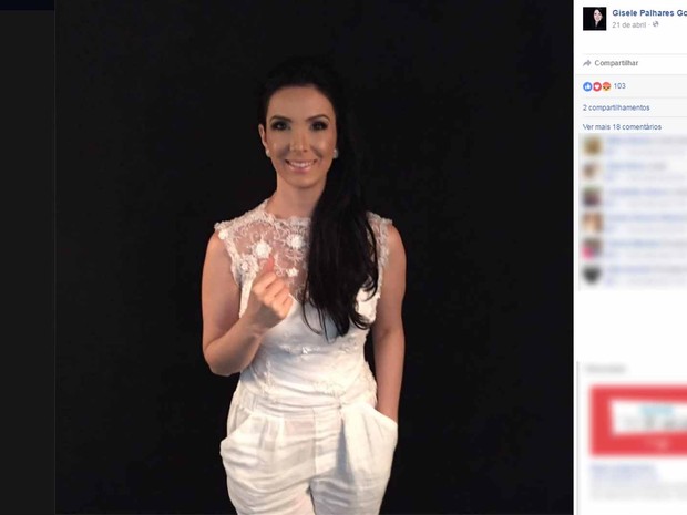 Gisele era dermatologista e tinha 34 anos (Crédito: Reprodução)
