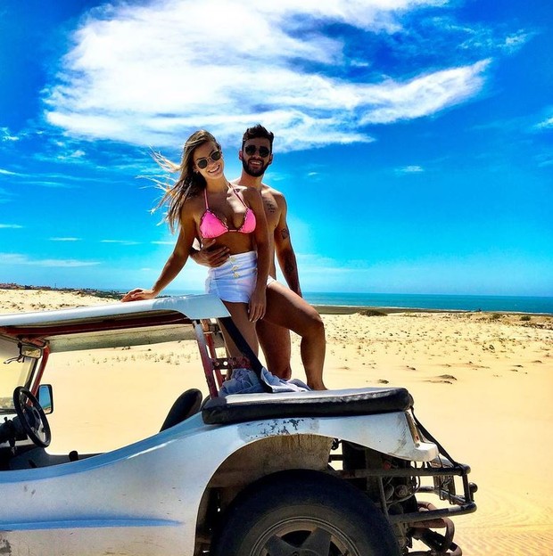 Gusttavo Lima e sua noiva (Crédito: Reprodução/ Instagram)