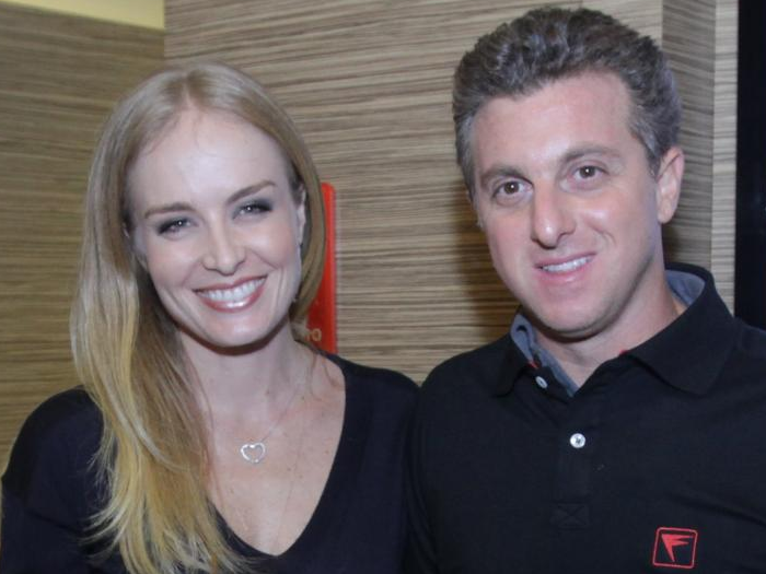 Angélica e Luciano (Crédito: Reprodução)