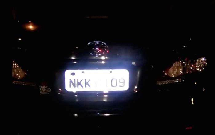 Corolla envolvido no acidente (Crédito: Reprodução)