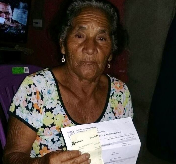 Aposentada foi enganada por acusado (Crédito: Reprodução)
