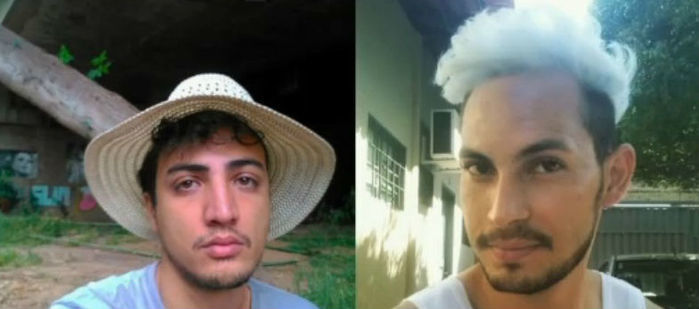 Jader Francisco das Chagas Júnior ( Foto à esquerda) e Damasceno ( Foto à direita)