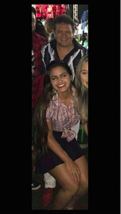 Karen e Ximbinha (Crédito: Reprodução)