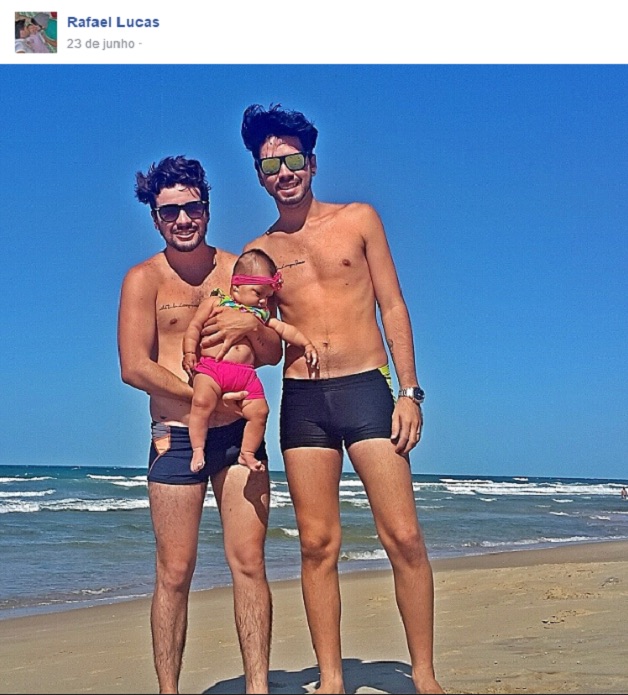 Imagens de crianças com pais LGBT (Crédito: Reprodução)