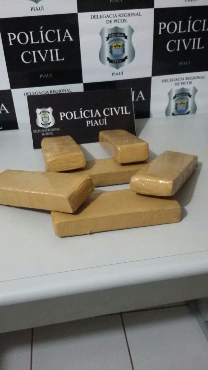Droga apreendida (Crédito: Reprodução)