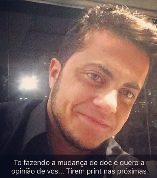 Thammy Miranda (Crédito: Reprodução/ Snapchat )