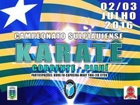 Campeonato Sul piauiense de Karatê será realizado em Corrente