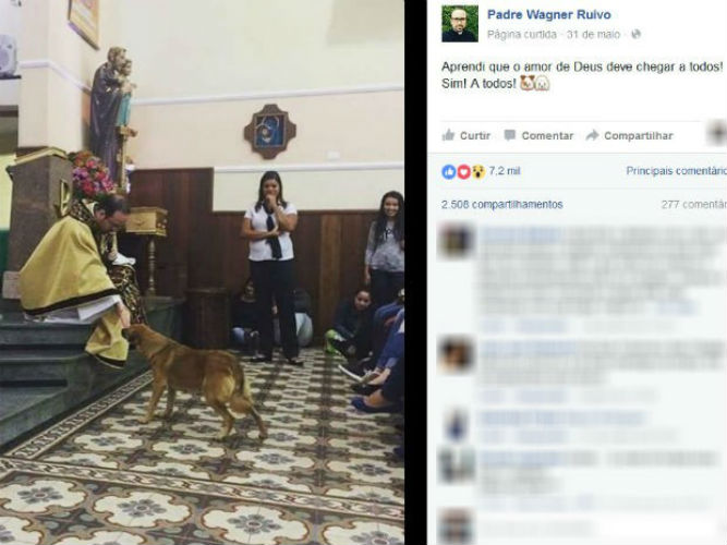 Imagem foi postada em uma rede social e repercutiu entre internautas (Crédito: Reprodução)