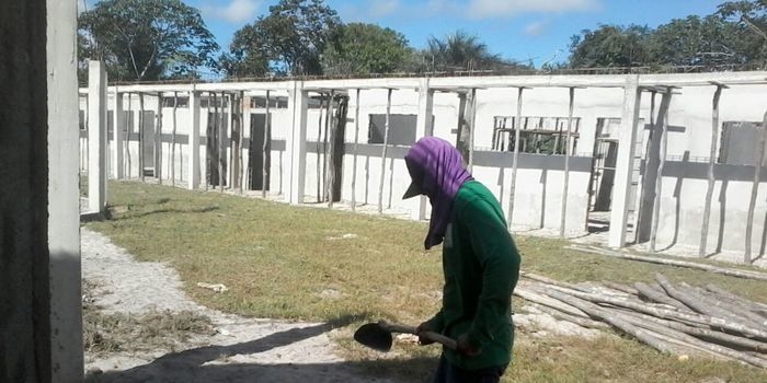 Construção de Escola é retomada no município de Boa Hora