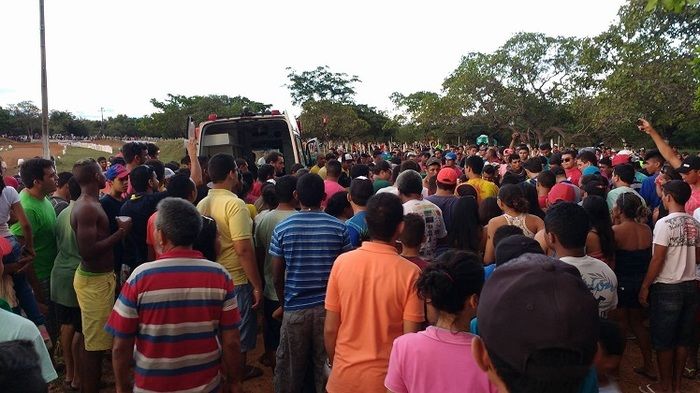 Acidente durante prova (Crédito: Reprodução)