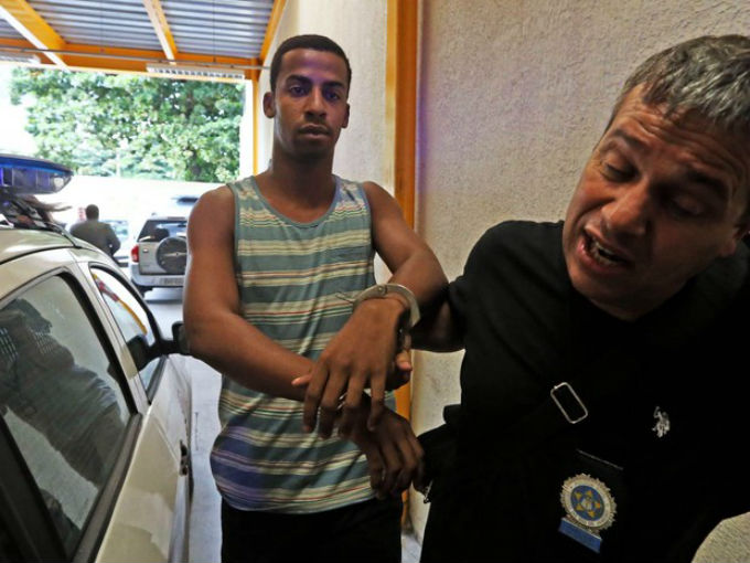 Raí de Souza, suspeito de participar do estupro coletivo contra adolescente de 16 anos no Rio