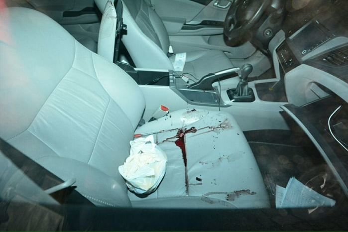 Veículo onde Melquisedeque da Paixão Dias foi assassinado