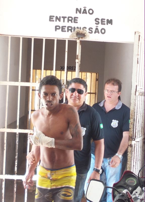 Acusado tentou fugir de penitenciária (Crédito: Reprodução)