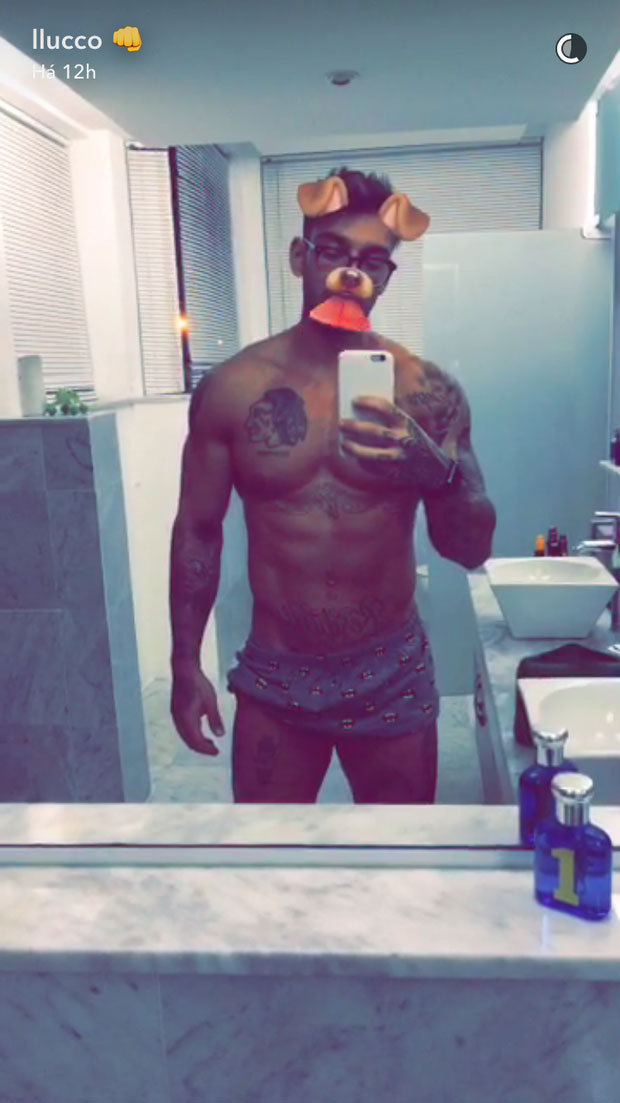 Lucas Lucco (Crédito: Reprodução/ Snapchat)