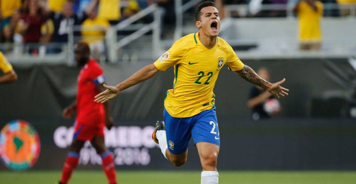 Brasil goleia Haiti por 7 a 1 (Crédito: USA Today)