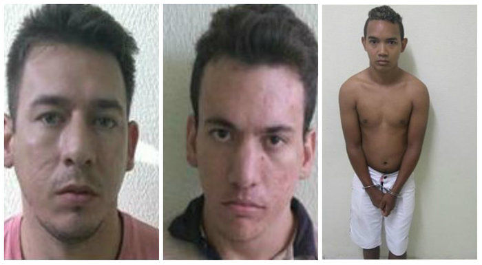 Integrantes da quadrilha especializada em roubo de veículos