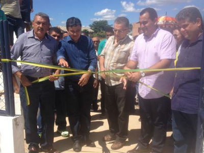 Inauguração de obras em Arraial PI.