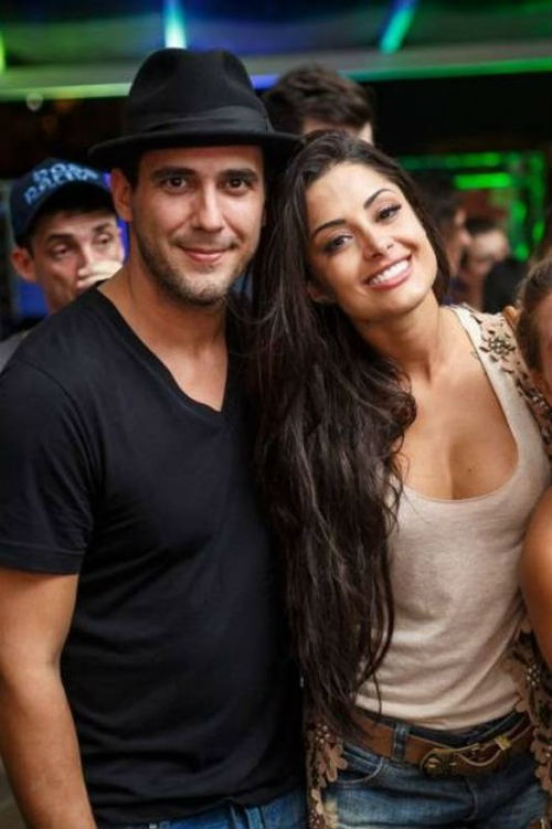 André Marques e Aline Riscado já tiveram romance