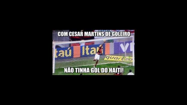 Memes sobre o jogo Brasil e Haiti (Crédito: Reprodução)