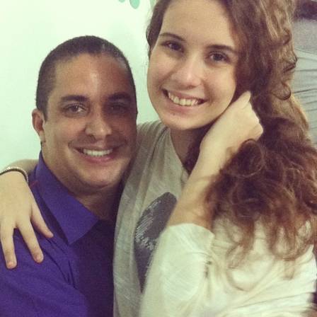 Waguinho e a filha (Crédito: reprodução)