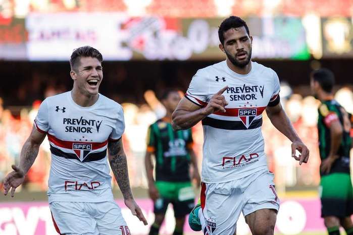 São Paulo bate América-MG e se reabilita no Brasileiro (Crédito: reprodução)
