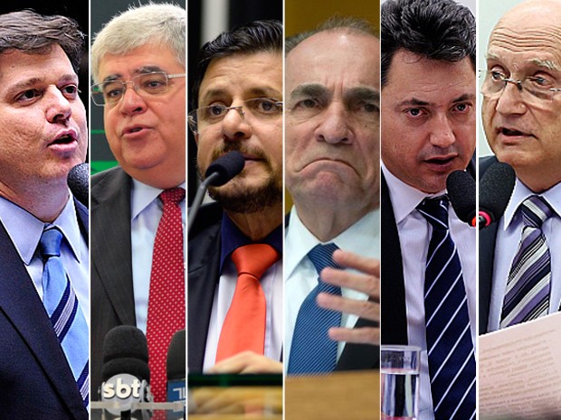 Candidatos à presidência da Câmara (Crédito: Reprodução)