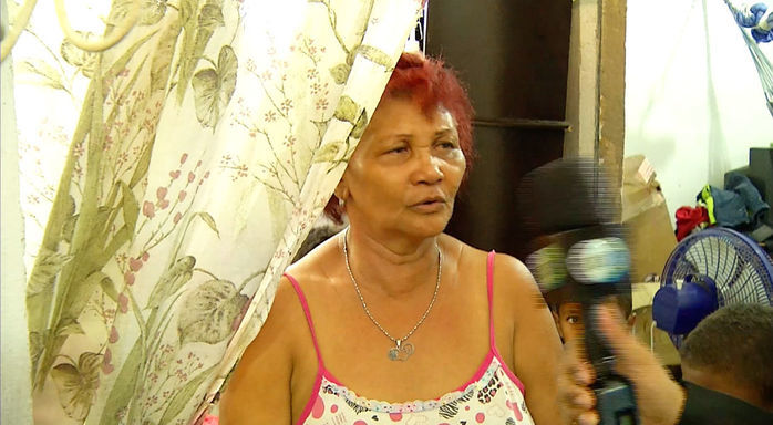 Vítima foi mantida refém (Crédito: Reprodução)