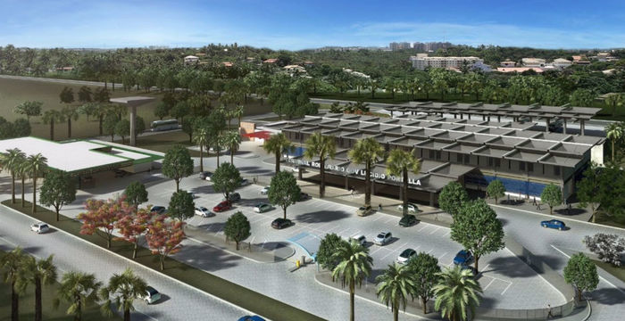 Projeto de reforma do Terminal Rodoviário de Teresina (Crédito: Reprodução)