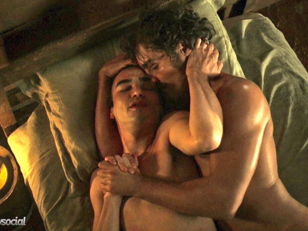 Cena de sexo gay em 'Liberdade, Liberdade' repercute na internet (Crédito: Reprodução)