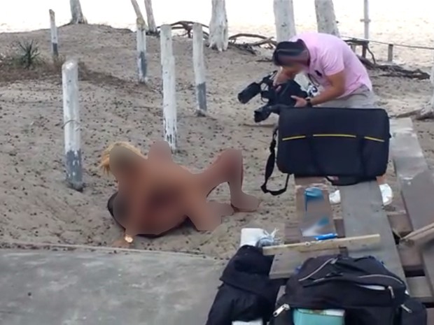 Polícia investiga ato obsceno de atores em filmagens no Rio (Crédito: Reprodução)