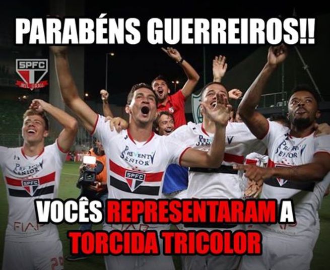 Derrota de São Paulo vira meme e rivais se divertem (Crédito: Reprodução)
