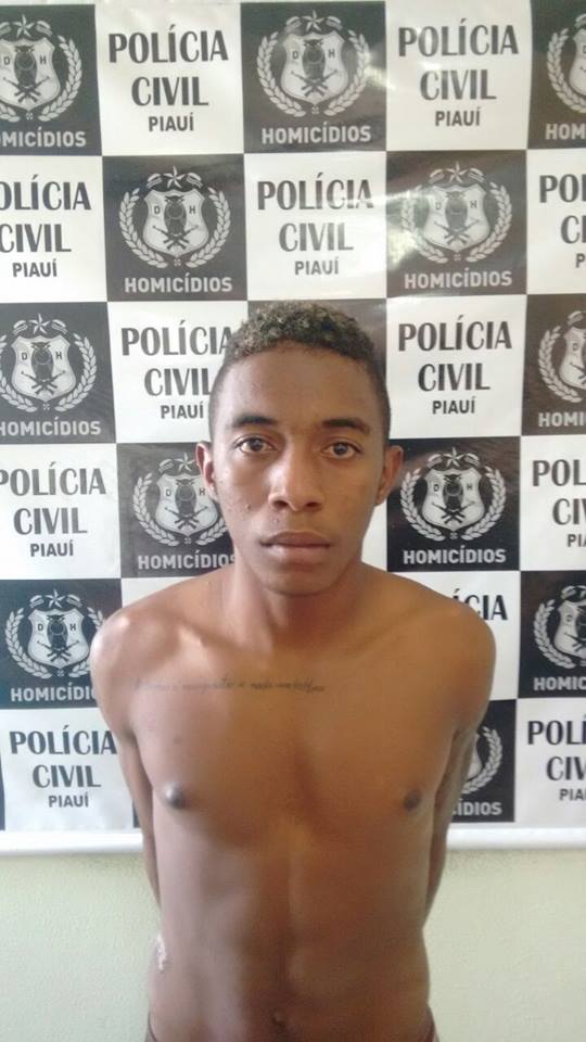 Acusado preso hoje (Crédito: Reprodução)